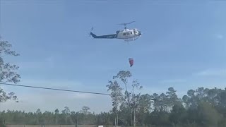 Crews work to contain ‘erratic’ Steelfield Fire