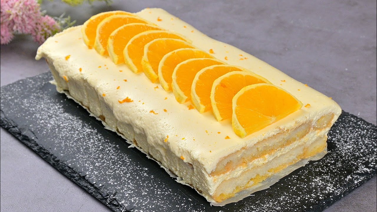 Orange Tiramisu! Excellent, Light, Fresh and Incredibly Good Dessert!