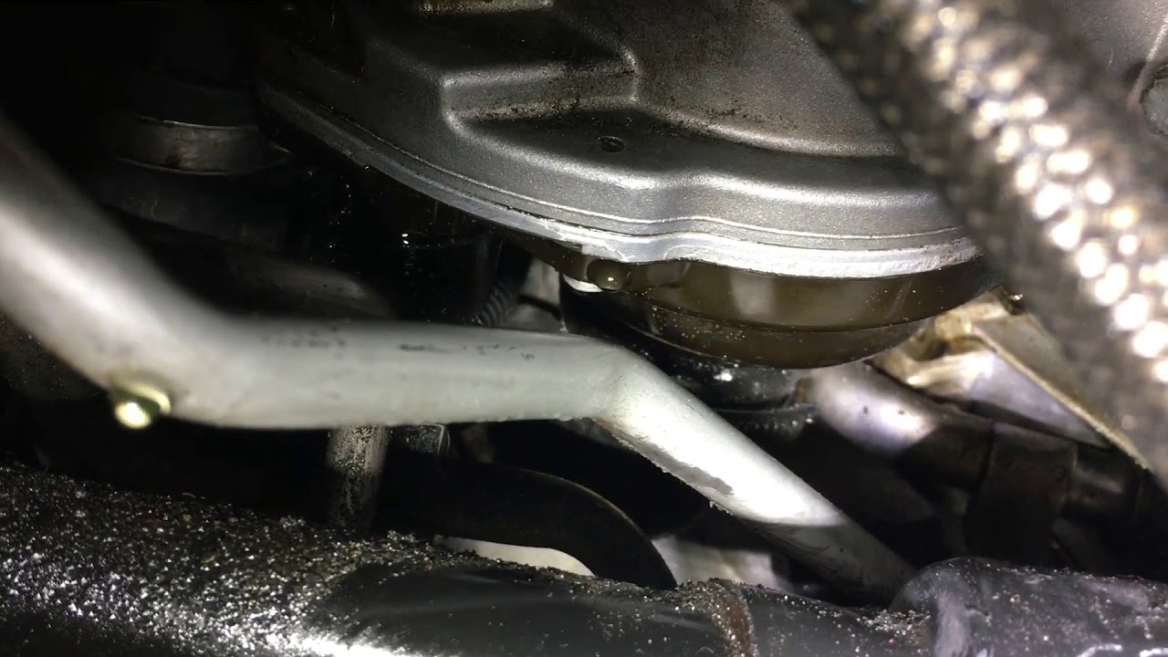 Leaking Water Pump BMW 530i YouTube