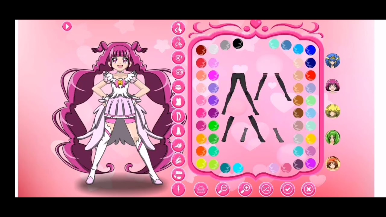 dress up glitter force Pretty Cure Glitter Force Inspired Dance Festival Cosplay Costume