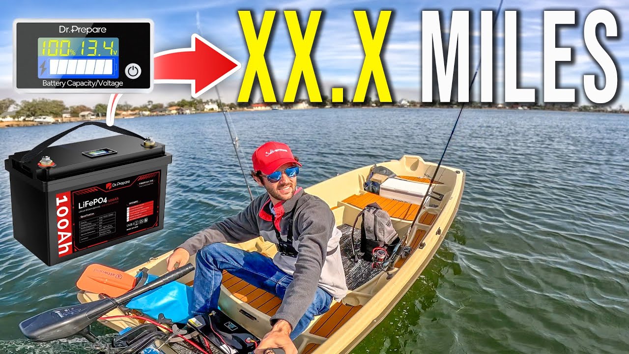 How Far Will a 100ah Trolling Motor Battery Take You? 
