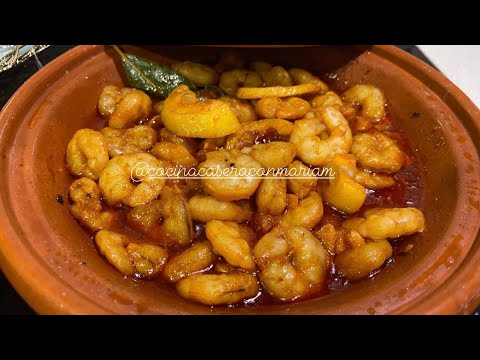 Tajine de gambas, receta de cocina marroquí - Pepekitchen