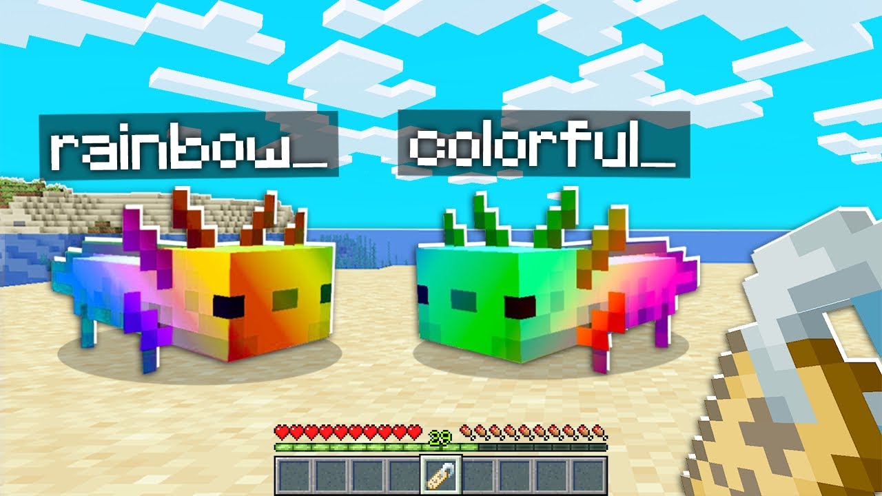 WIEDZIAŁEŚ o TYCH AXOLOTLACH w Minecraft 1.17? (ukryty sekret)