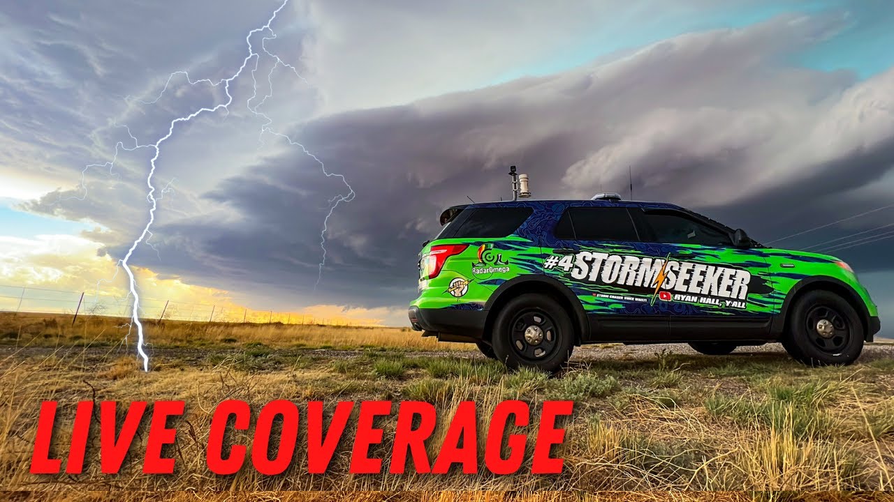 Look Out! BIG Hail, and Maybe TORNADOES Today! - Live Storm Chaser ...