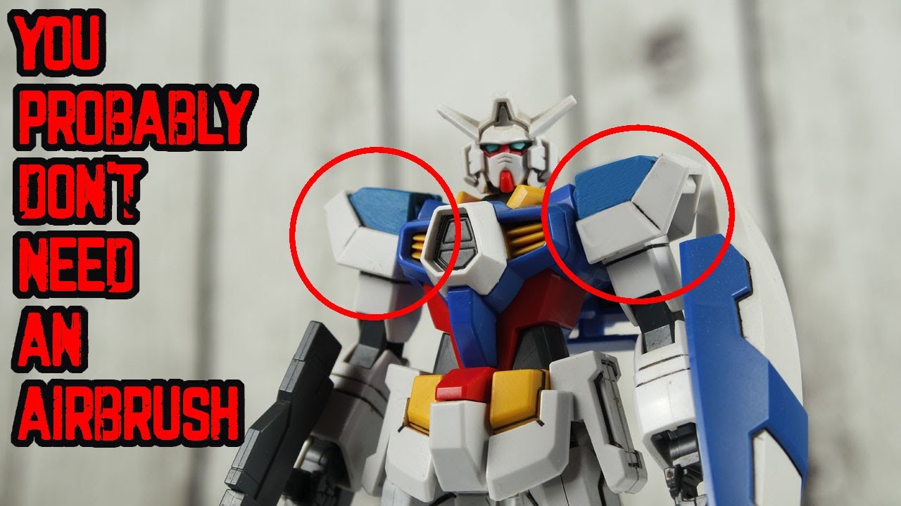 Gunpla without an Airbrush?! YouTube