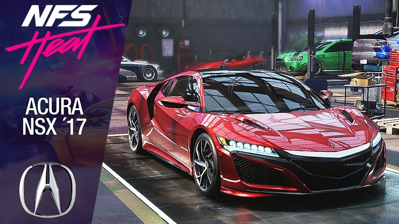 NFS Heat Acura NSX ´17 YouTube