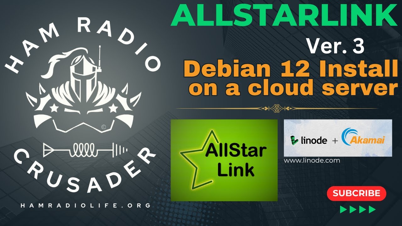 AllStarLink 3 Install on Debian 12 Cloud Server - YouTube