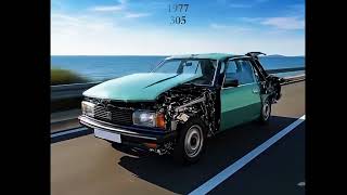 The history and evolution of Peugeot cars!🇺🇸