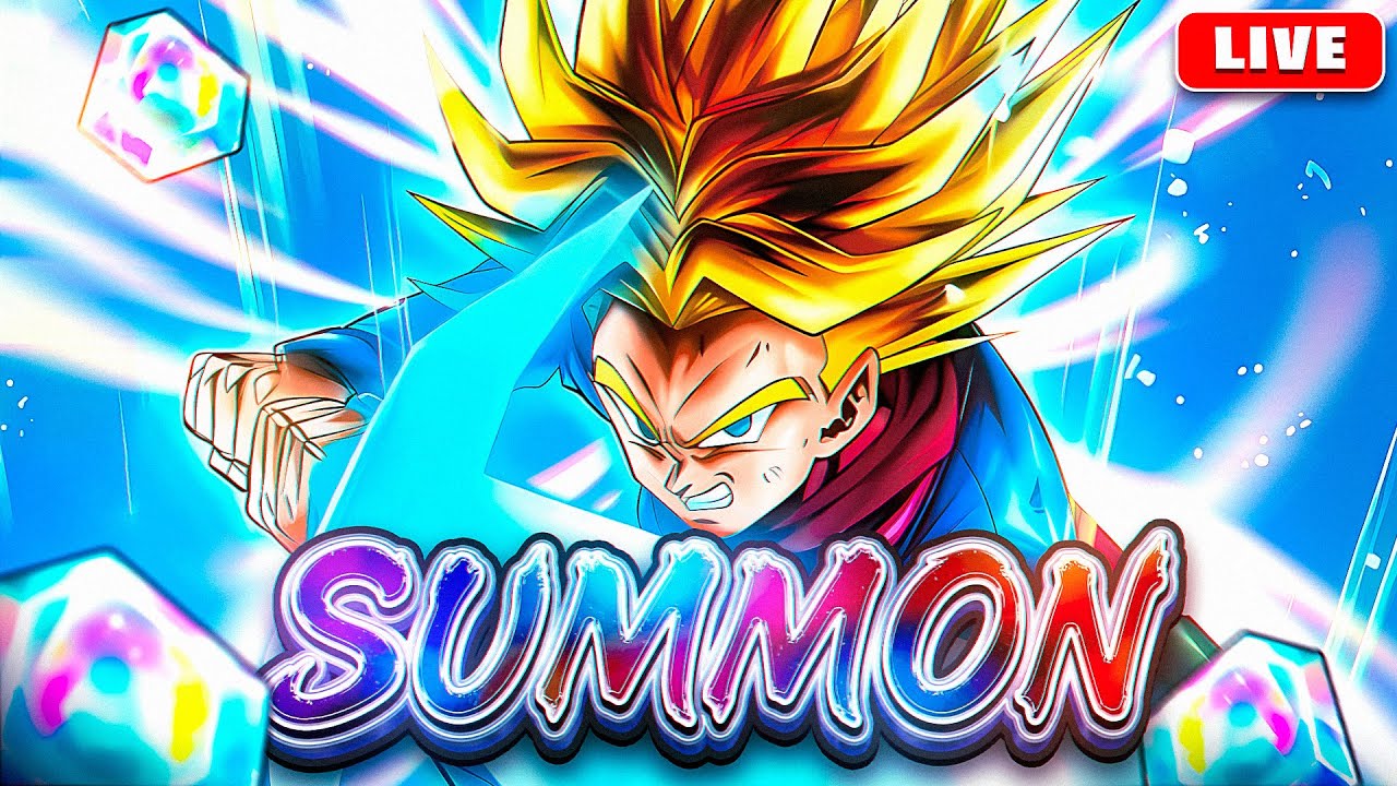 THE UNBELIEVABLE ULTRA SWORD OF HOPE TRUNKS LIVE SUMMONS!!! (Dragon Ball Legends)