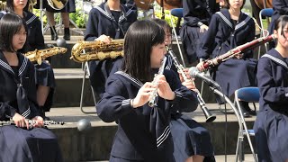 浜松市立 曳馬中学校 吹奏楽部  まちなかコンサート2024（2024.04.13）