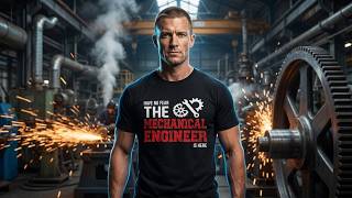 Real Heroes Wear the Have No Fear The Mechanical Engineer Is Here T-Shirt