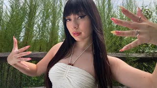 ASMR Hypnotizing Hand Movements & Dry Mouth Sounds (No Talking)