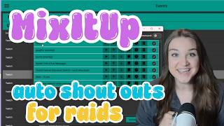 Setting Up Automatic Shoutouts for Raids in MixItUp