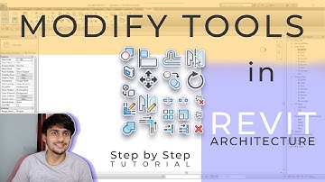 MODIFY Tools in REVIT | Hindi | Revit Tutorial