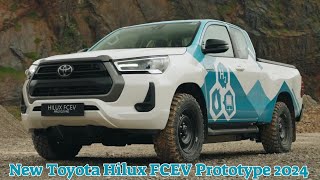 Project Reaches Demonstration Phase | 600km Range | New Toyota Hilux FCEV Prototype 2024