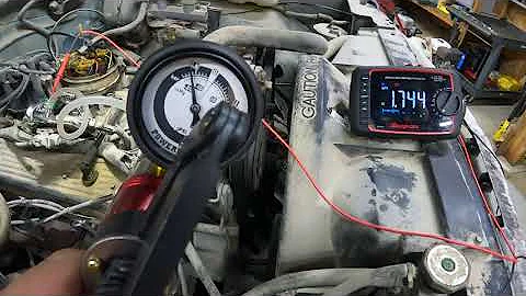 FAST and EASY MAP sensor testing