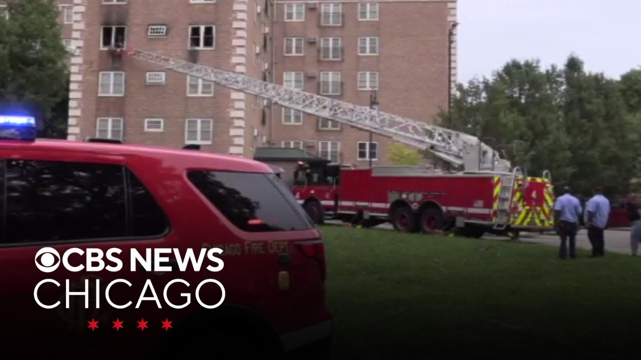 3 children hospitalized after fire in South Side Chicago Housing Authority building