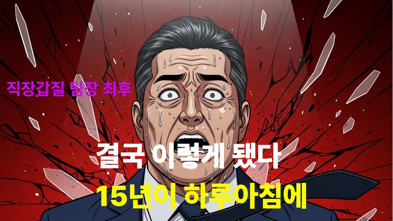직원 휴가를 짓밟던 팀장이 결국 맞이한 충격적인 결말