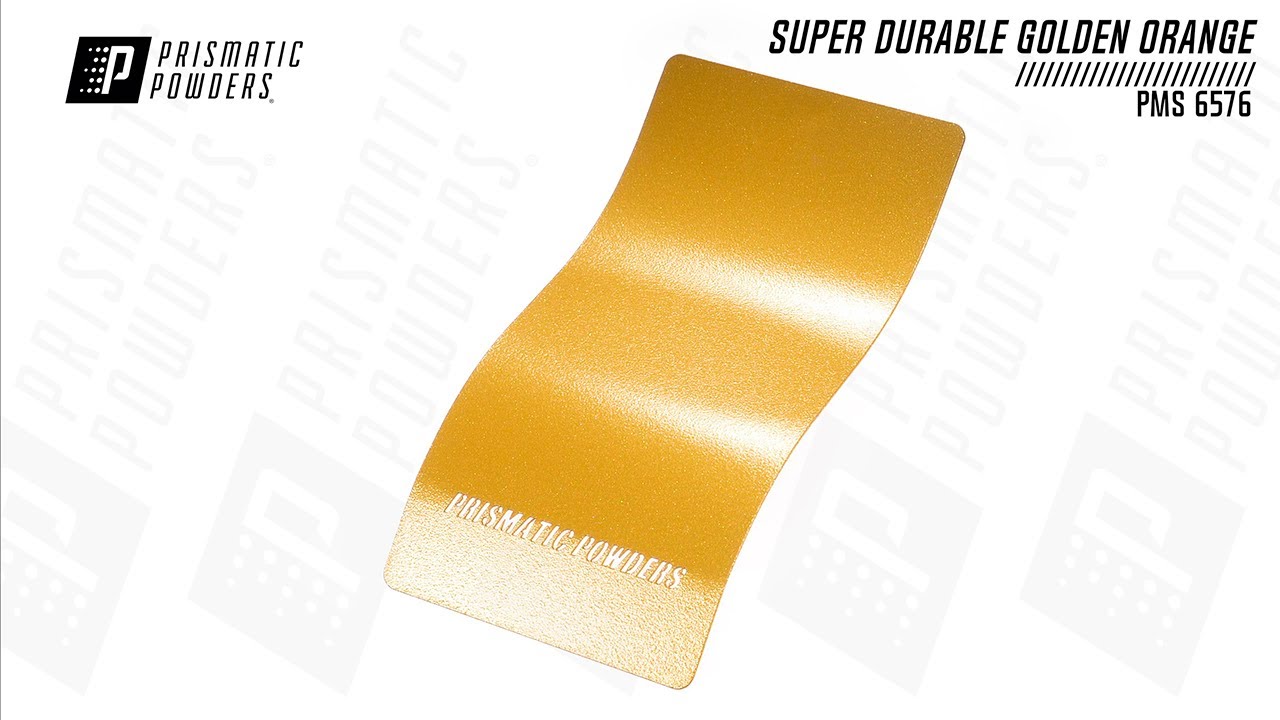 Super Durable Golden Orange | PMS-6576 | Prismatic Powders