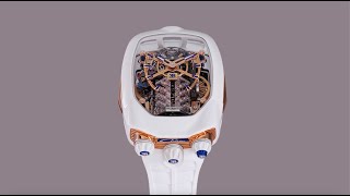 The Jacob & Co. Bugatti Chiron Titanium & White Ceramic Coating Rose Gold