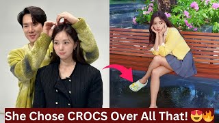 After Lifting Yoo Yeon-seok, Chae Soo-Bin Gets Cozy with CROCS and the Internet Melts Down!
