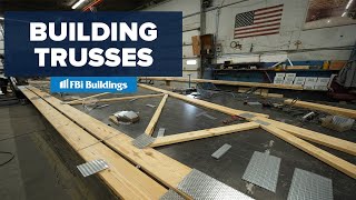 How to Set Up and Build Pole Barn Trusses