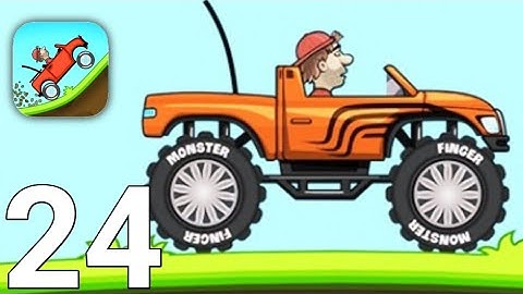 Hill Climb Racing - Gameplay Walkthrough Part 24 - Monster Truck (ios, Android)