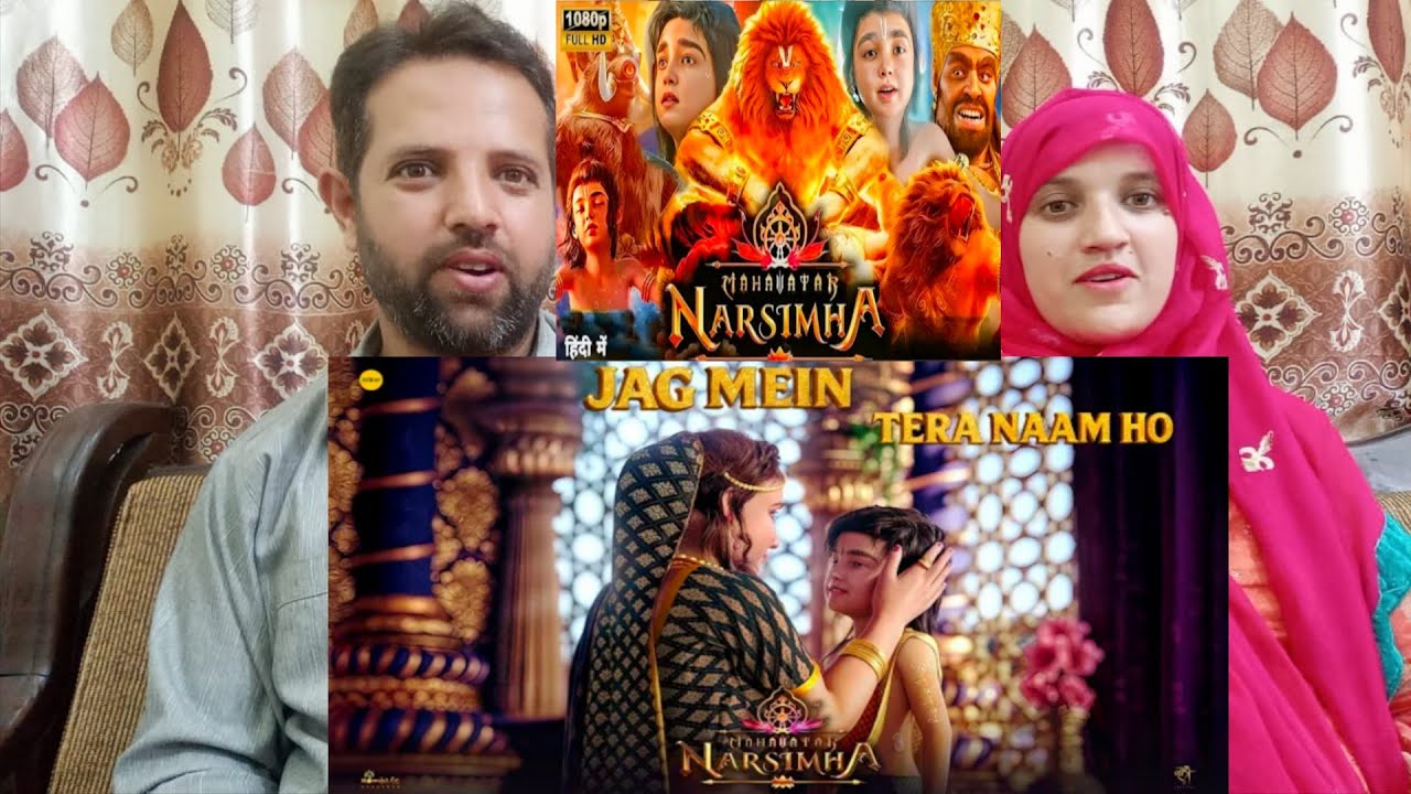 Pakistani Reaction on JAG MAINE TERA NAAM HO  Song | Mahavatar Narsimha | Sam CS |