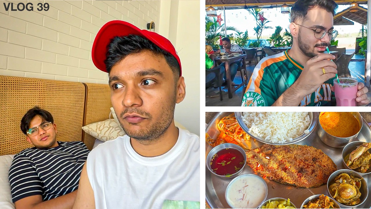 LAST DAY OF GOA TRIP ! Goan thali khaayi 😍