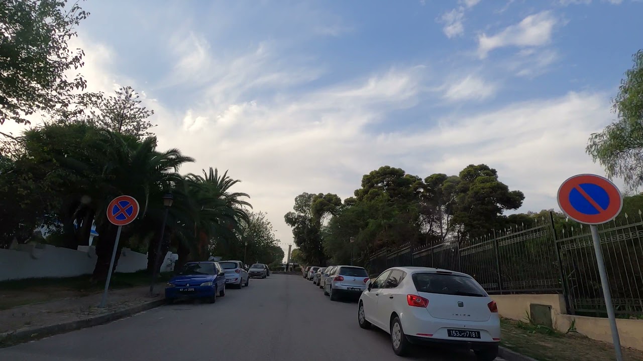 Carthage, Tunisia 🇹🇳 4K,  شوارع قرطاج