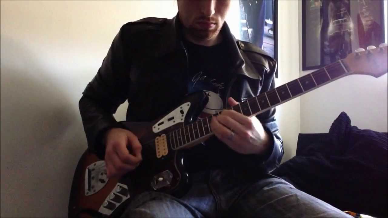 Nirvana - Drain You (Cover) with Kurt Cobain Jaguar - YouTube