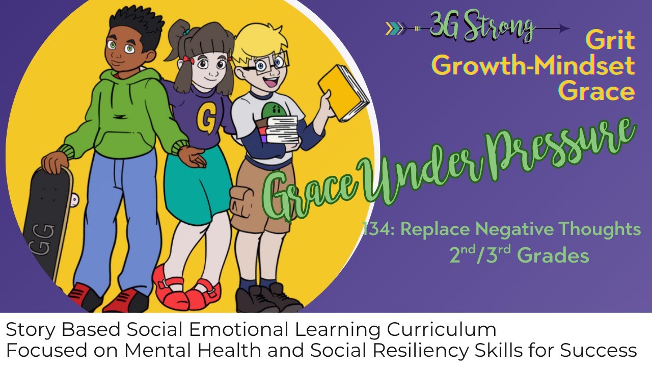 134.  2nd/3rd Grades -- Topic 7: Grace Under Pressure-- Replacing Negative Thoughts