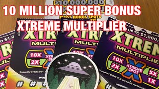 10 Million Super Bonus & Xtreme Multiplier Tickets‼️ California Lottery Scratchers🤞🍀🍀🍀