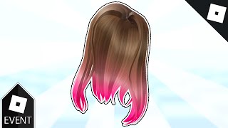 [EVENT] How to get the WAVY BROWN CURLS WITH PINK in SUNSILK CITY | Roblox