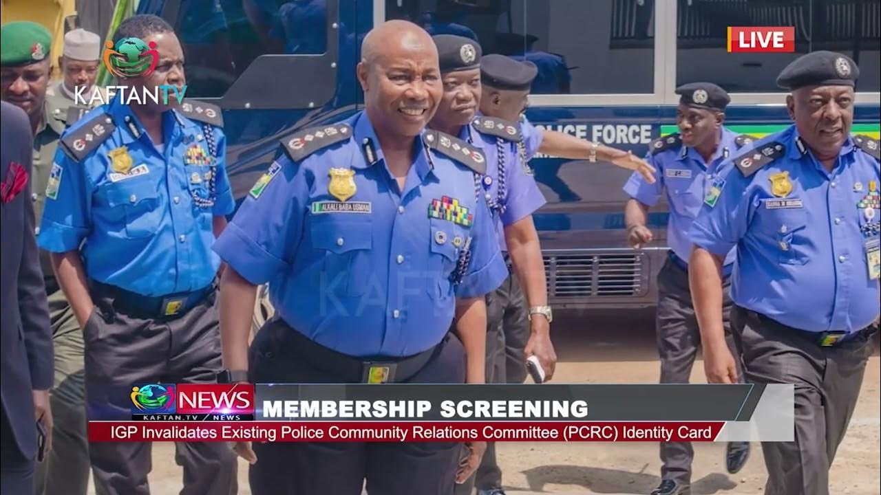 IGP Invalidates Existing Police Community Relations Committee (PCRC) Identity Card