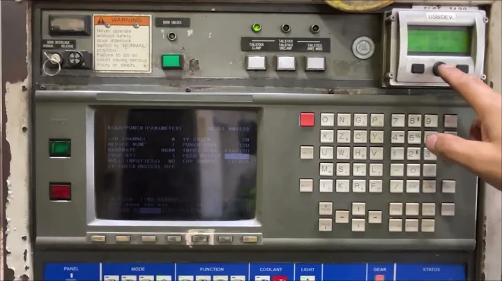 FANUC 15-TA: How to save all PROGRAMS, CNC PARAMETERS, OFFSETS TABLE and MACROS