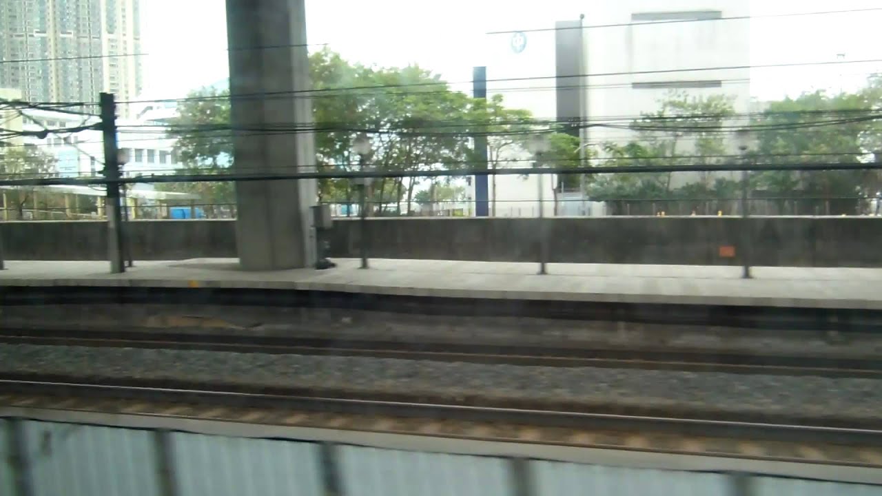 Riding On MTR Tung Chung Line K-Train Z613 From Nam Cheong To Olympic ...