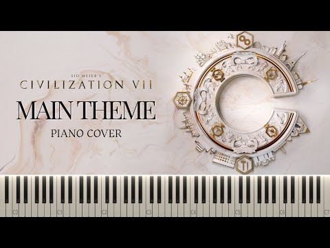 Civilization 7 - Main Theme - Live Gloriously - Epic Synthesia Piano Cover