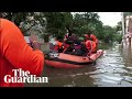 Heavy flooding in southern India before Cyclone Michaung makes landfall