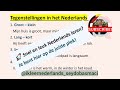 Tegenstellingen in het Nederlands. - Learn DUTCH