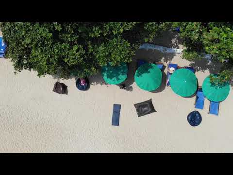 Drone ile Tayland Koh Samui coconut beach resort otel and lamai beach