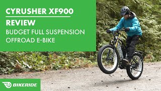 Cyrusher XF900 - Budget Full Suspension Off-Road Electric Bike Review | BikeRide.com