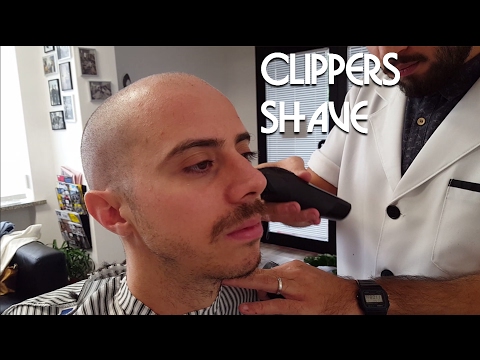💈 Head and Face shave with clippers - ASMR no talking