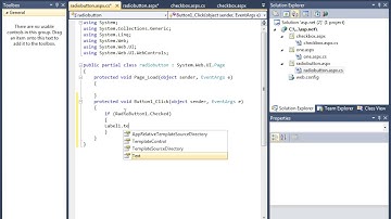 asp radiobutton control #3