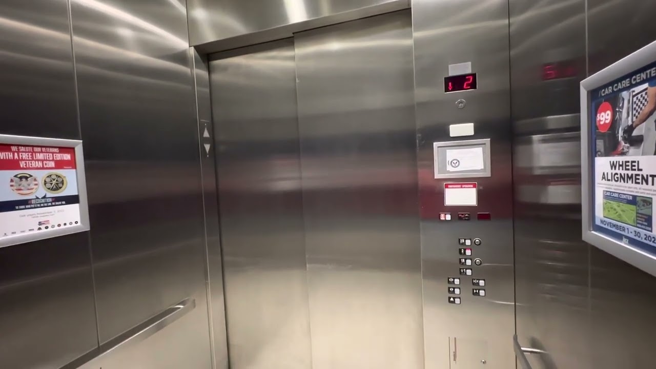 Schindler MT Hydraulic Passenger/Freight Elevator at Navy Exchange Pearl Harbor