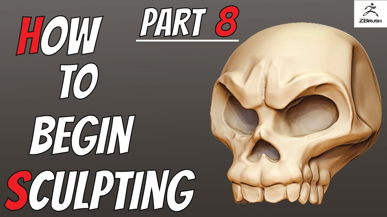 ZBrush Beginner Tutorial How to Begin Sculpting Part 8 Urdu/Hindi