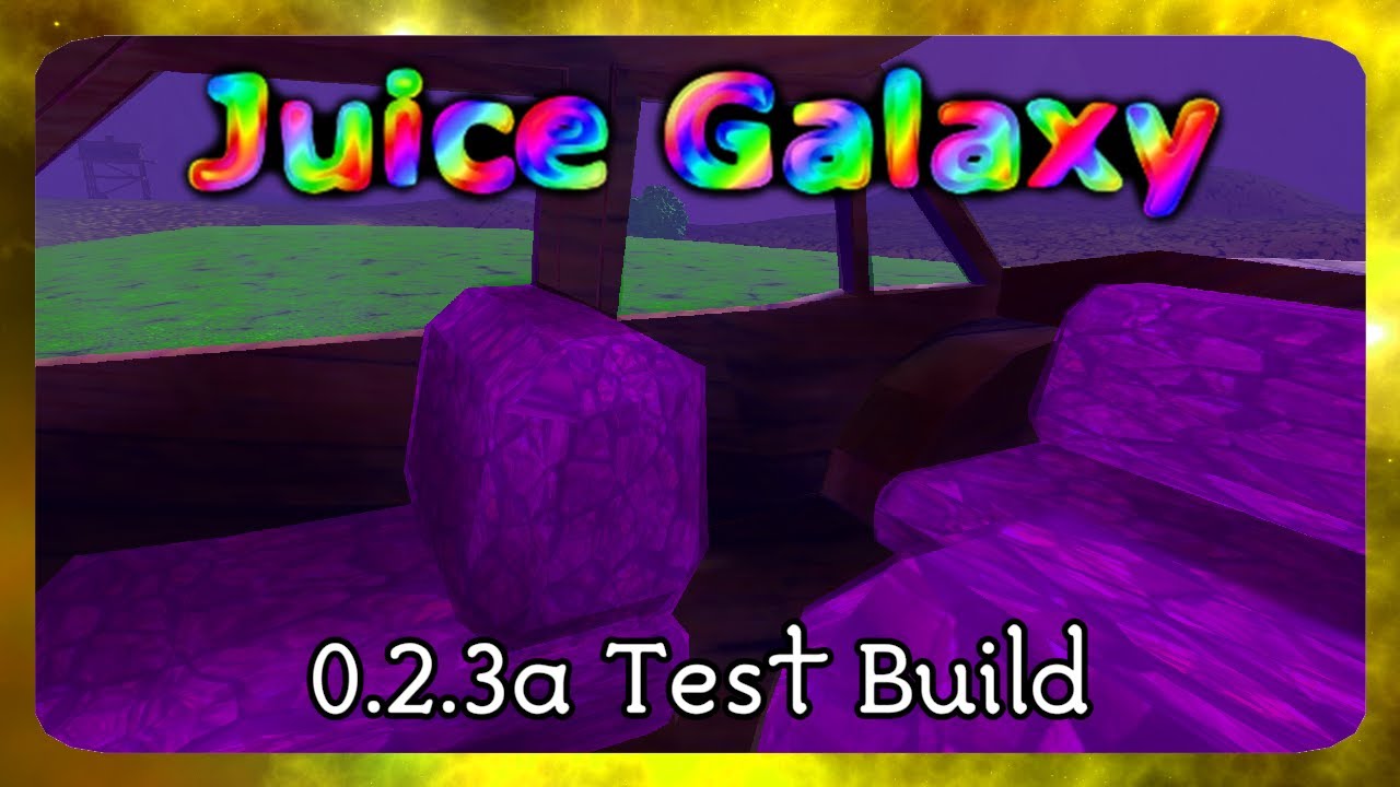 Juice Galaxy 0.2.3a Test Build First Person Perspective / Rocket