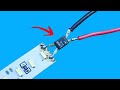 How to make a 12v / 220v Emergency led light using Simple electronic circuit | Homemade DIY