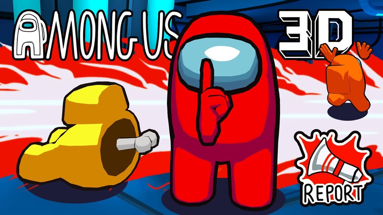 Zahráli jsme TAJNÉ AMONG US 3D! 🤫🔪 Nové mapy, animace a 1 speciální role
