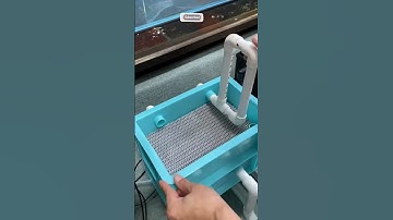 Bạn đã sử dụng bông lọc nước 8D cho bể cá chưa | Vật liệu lọc cực hữu ích #aquarium #youtubeshorts